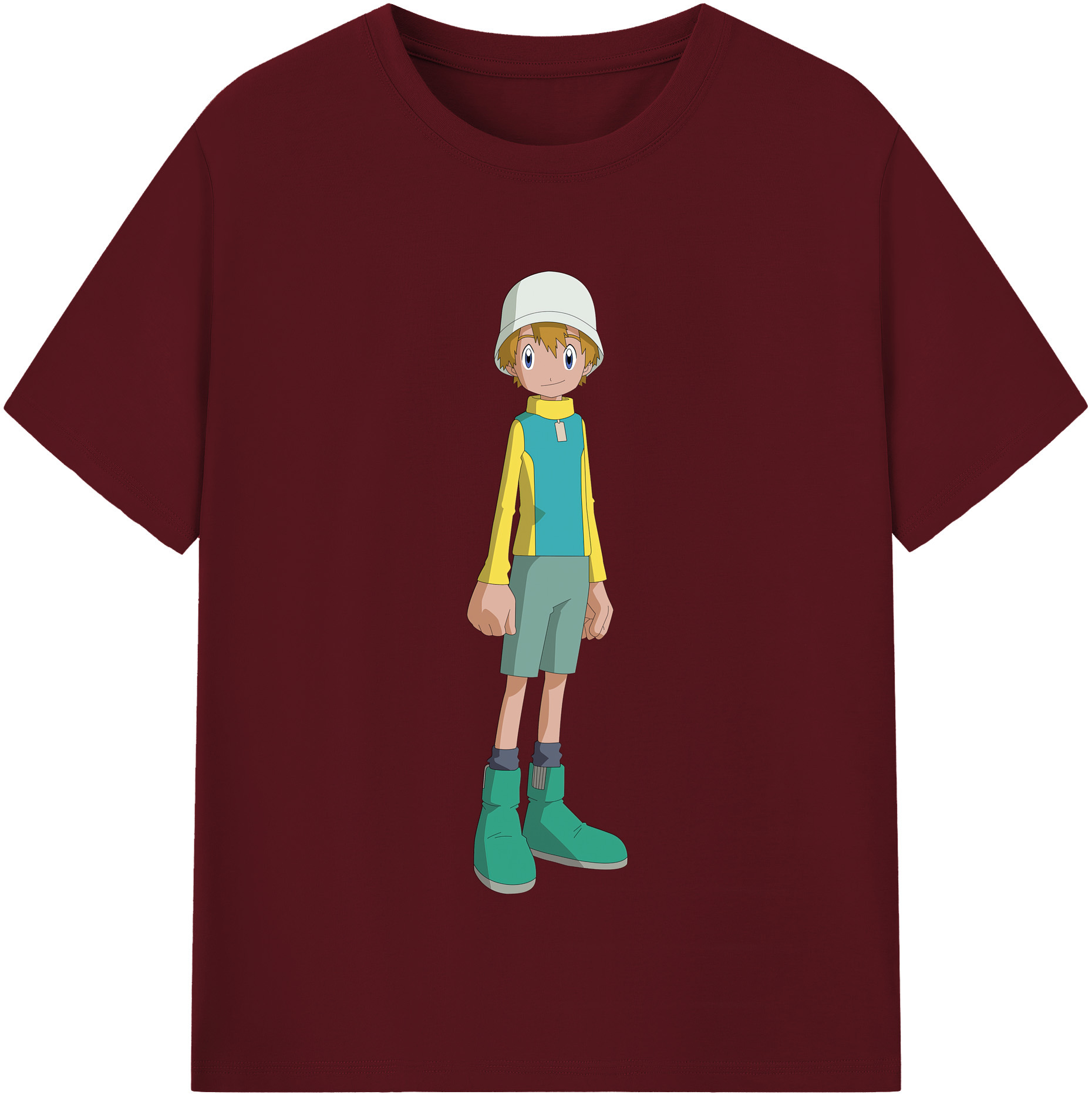 （画像用） Digimon デジタルモンスター/デジモン 綿100％半袖Tシャツ（フロントプリント）